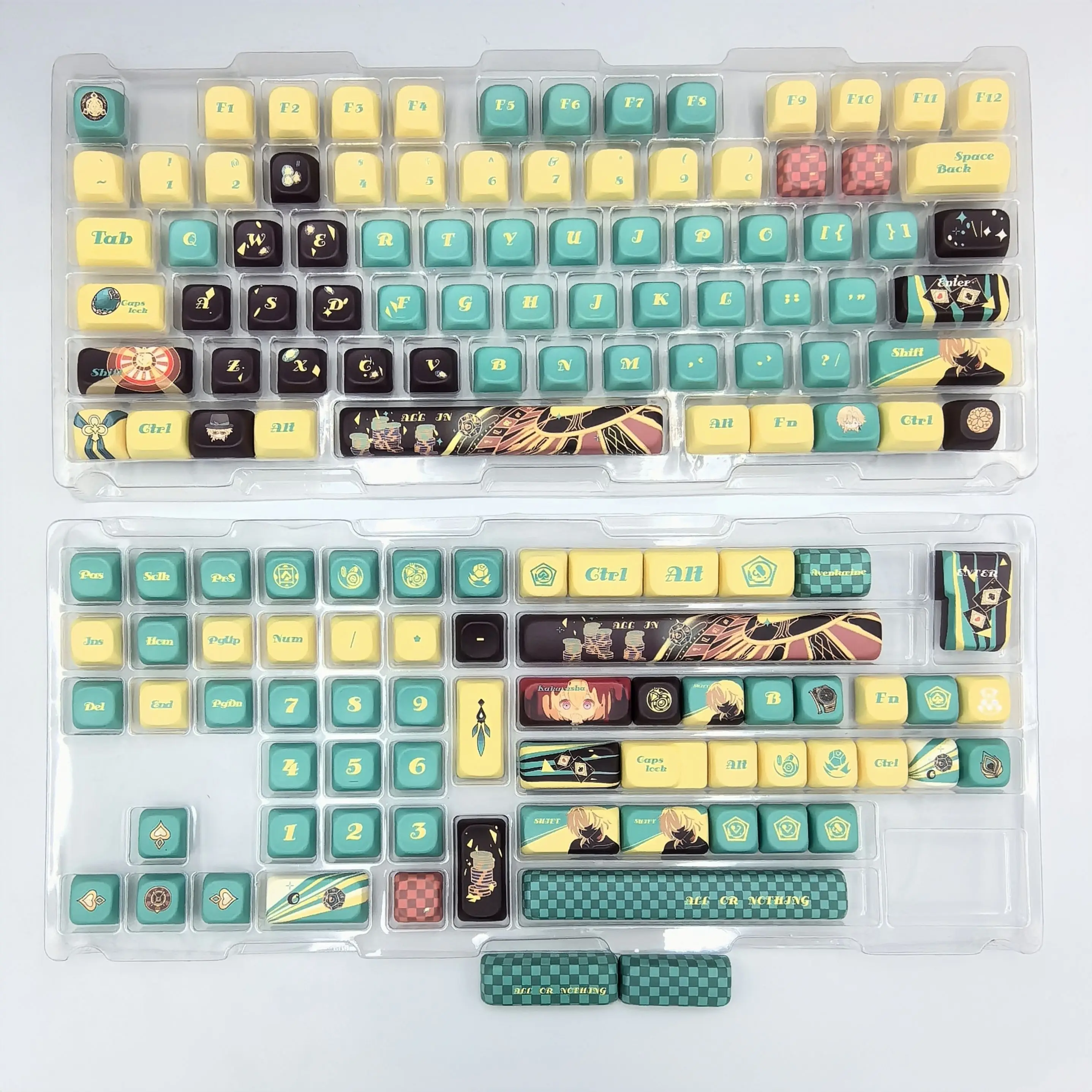 Honkai: Star Rail Aventurine Complete Set of FOA Height Keycaps - Image 5