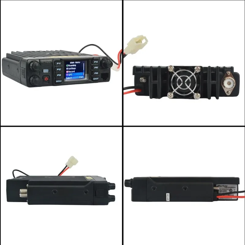 AT-D578UV pro Mobile Transceiver Dual Band Digital GPS APRS Voice Record 55W Car Radio with USB Program Cable