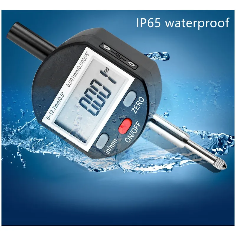 waterproof 0.001mm Electronic Micrometer 0.0005