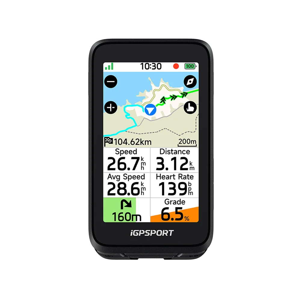 iGPSPORT BiNavi Air GPS Bike Computer 3.0 Touch Screen