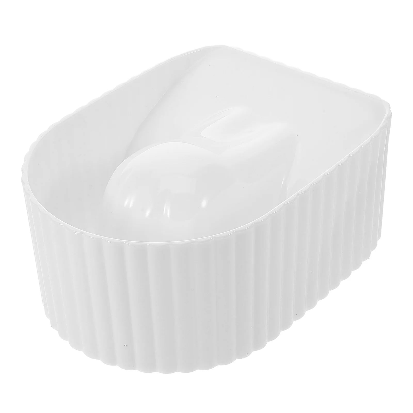 

H Soak Bowl for Nail Cleaning White Finger Manicure Bowls Soaking Supplies Professional Use Long Lasting Elegant Stylish