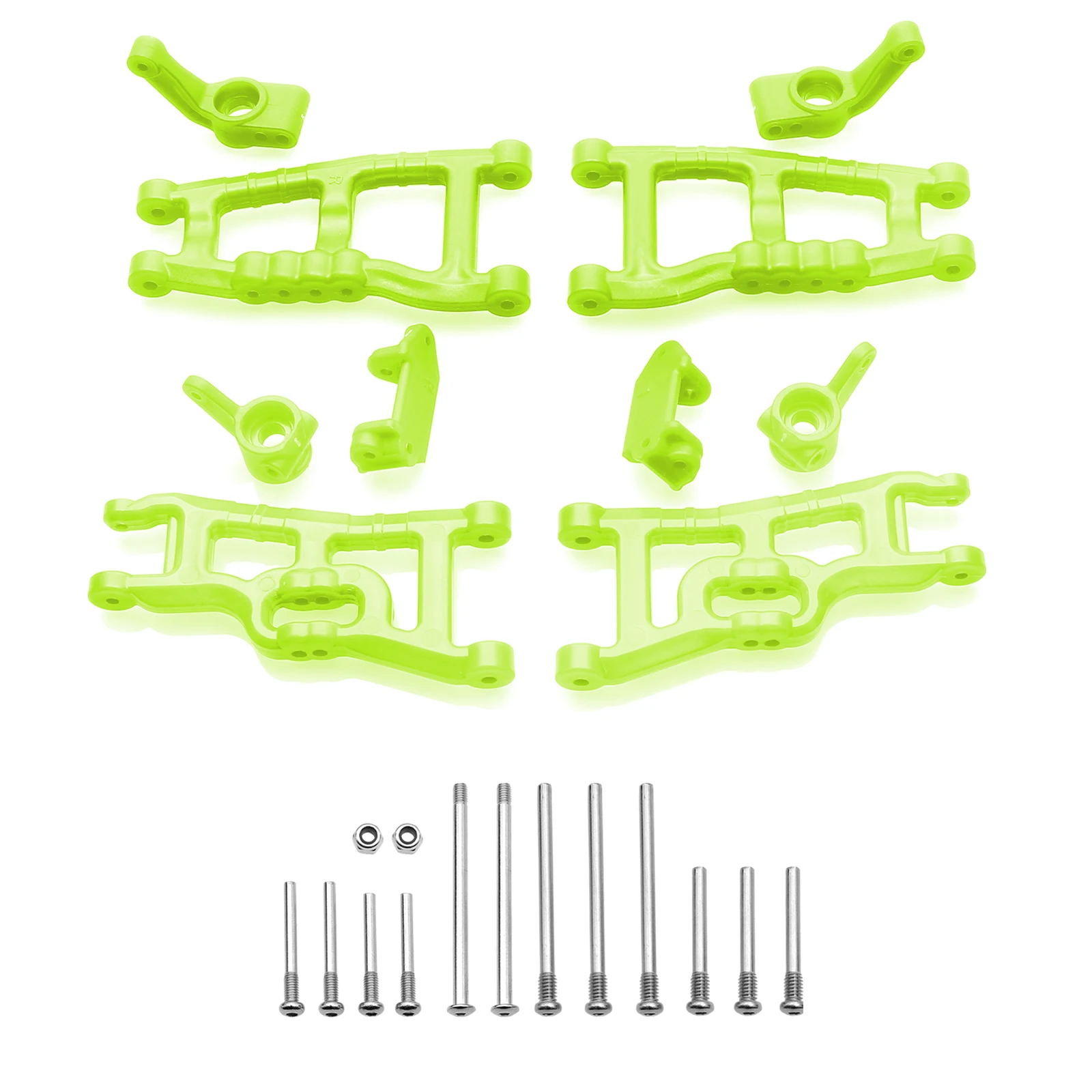 Composite Nylon Steering Caster blocks Suspension arms Stub axle carriers for TRAXXAS Slash Rustler Bandit 2WD series