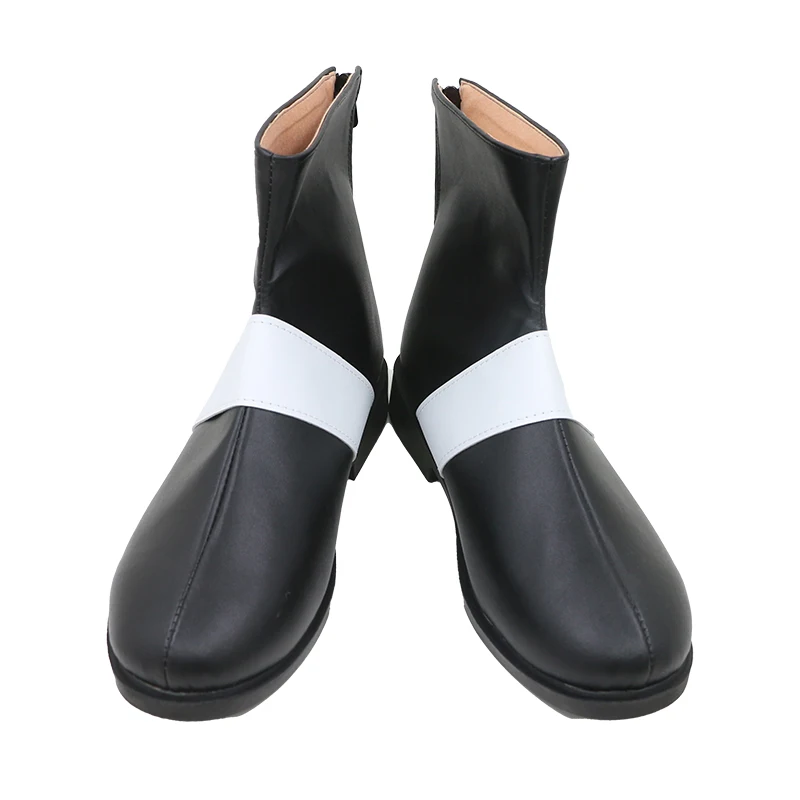 Jogo p5 akechi goro cosplay sapatos corvo botas pretas anime halloween feito sob encomenda