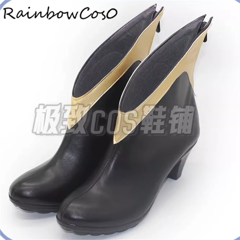 Moria Ruruka Cure Arcana Shadow Star Detective Precure Cosplay Shoes Boots Game Anime Halloween Christmas RainbowCos0W5713