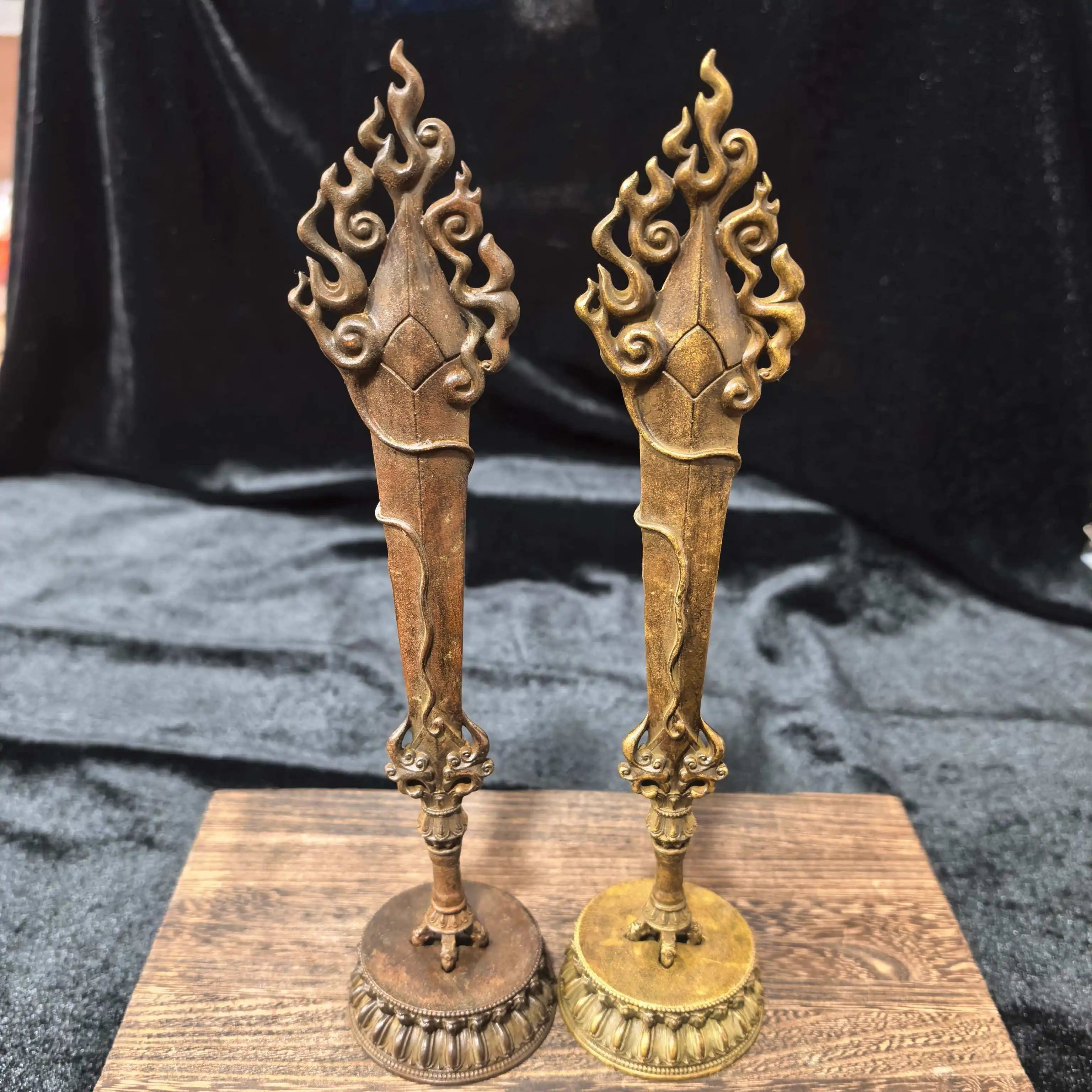 Vintage Pure Copper Manjusri S - Vintage Collectible Ornaments 评论和价格