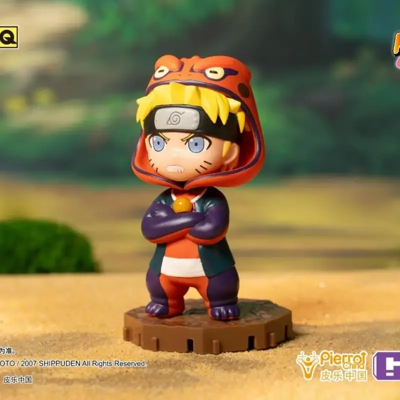 

in stock Genuine Bandai BNFIGUREQ Pajamars series naruto shippuden Q version figure collection gifts Anime Figure Model Toy