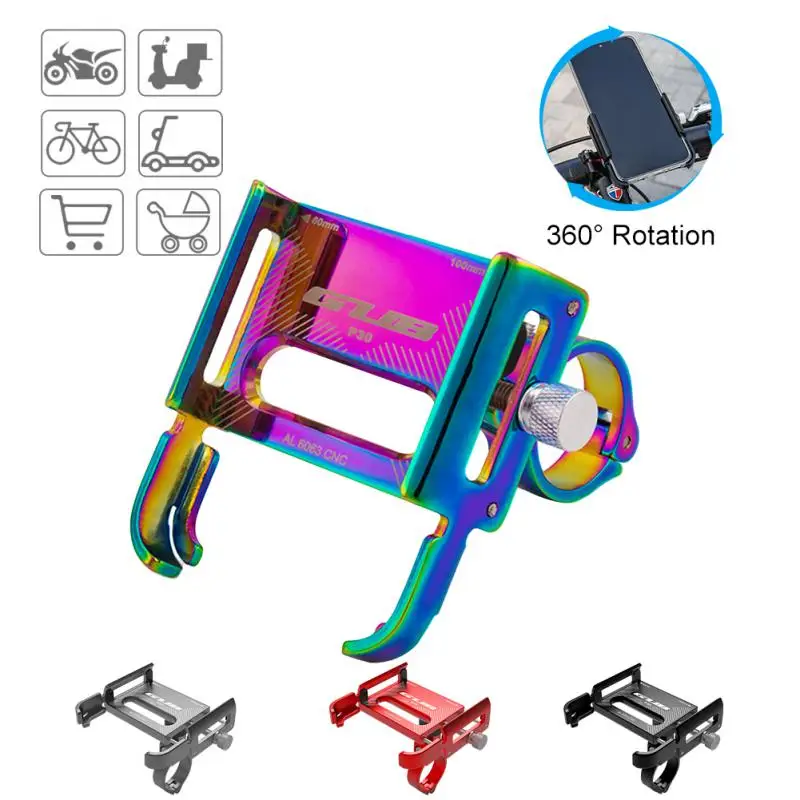 Bike Phone Mount Secure Easy Installation High-quality Must-have Adjustable Game-changer Aluminum Bike Phone Mount Hands-free