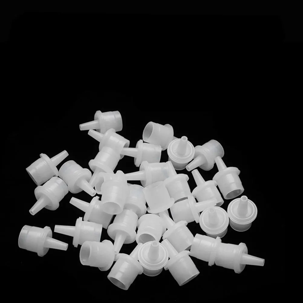 

100Pcs Lash Replacement Caps ABS Material Eyelash Glue Bottle Mouths No Waste Home Industrial Use Lash Bottle Plug