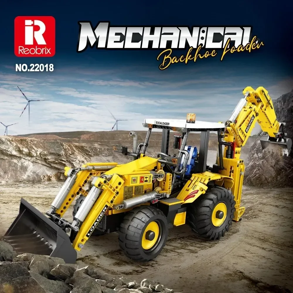 RC Bulldozer Building Blocks 2231PCS City Engineering Vehicle Remote Control Truck Model Bricks Kids Educational DIY Toys Gifts