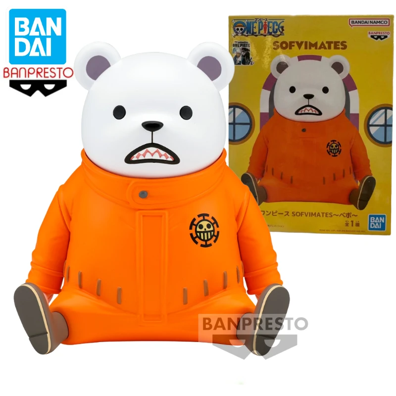 

В наличии Bandai BANPRESTO One Piece Sofvimates Bepo Аниме Фигурка Игрушка Подарочная Модель Коллекция Хобби