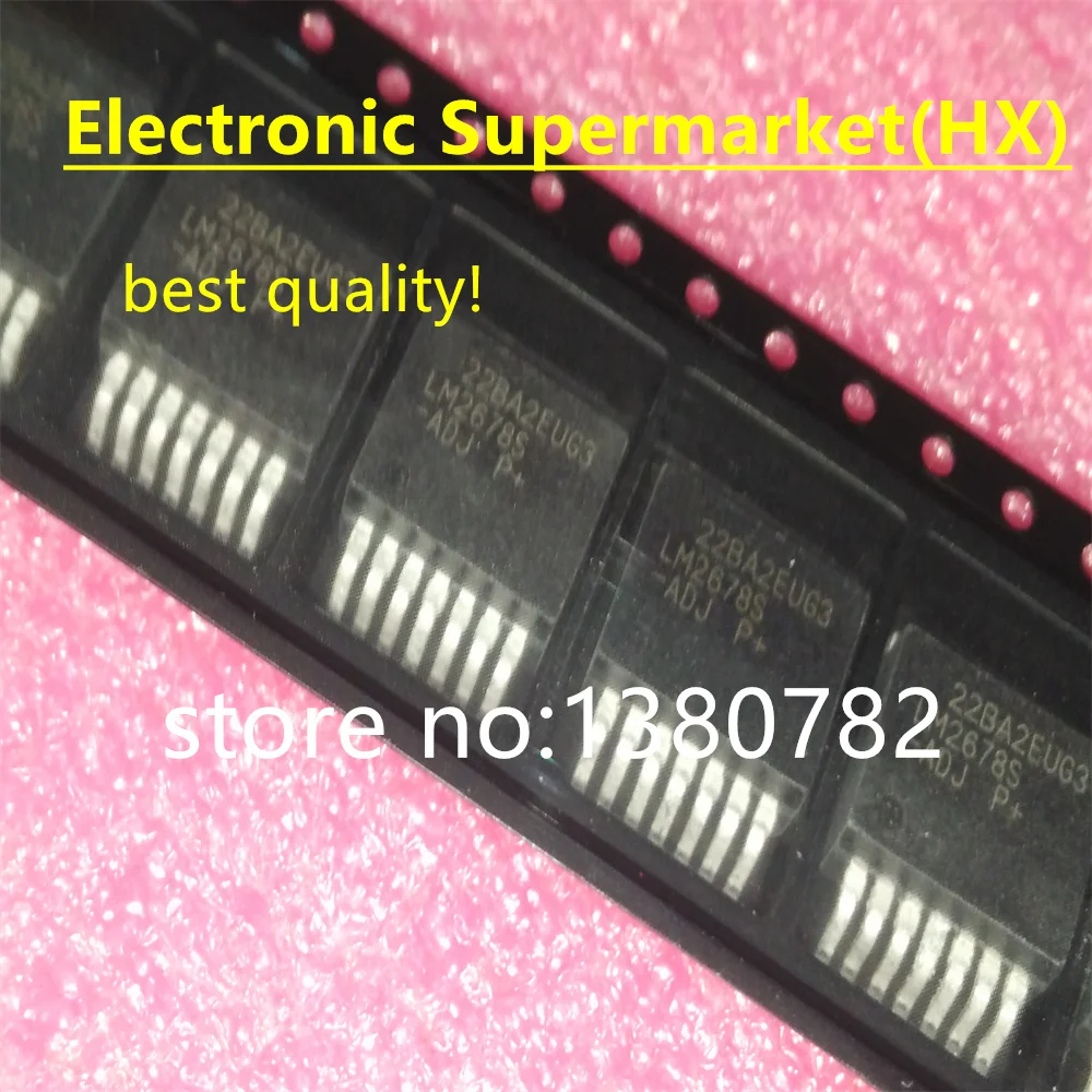 

Free Shipping 10pcs-50pcs LM2678SX-ADJ LM2678SX LM2678 LM2678SX-ADJ/NOPB TO-263 IC In stock!