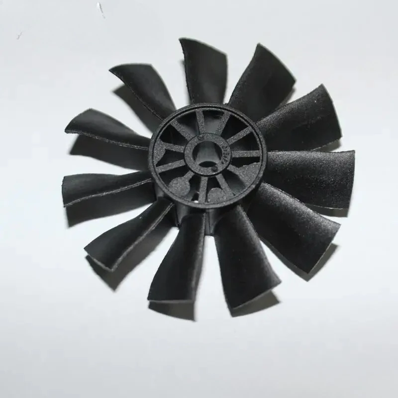 50mm 11 Leaf Ducted Fan Rotor 2 Pack RC Jet Plane EDF Fan Wheel Hobby Aircraft Repair Accessory