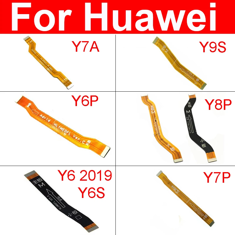 

Гибкий кабель материнской платы ЖК-дисплея для Huawei Y6P Y6S Y6 2019 Y7A Y7P Y8P Y8S Y9S Y9A Запасные части гибкой ленты материнской платы