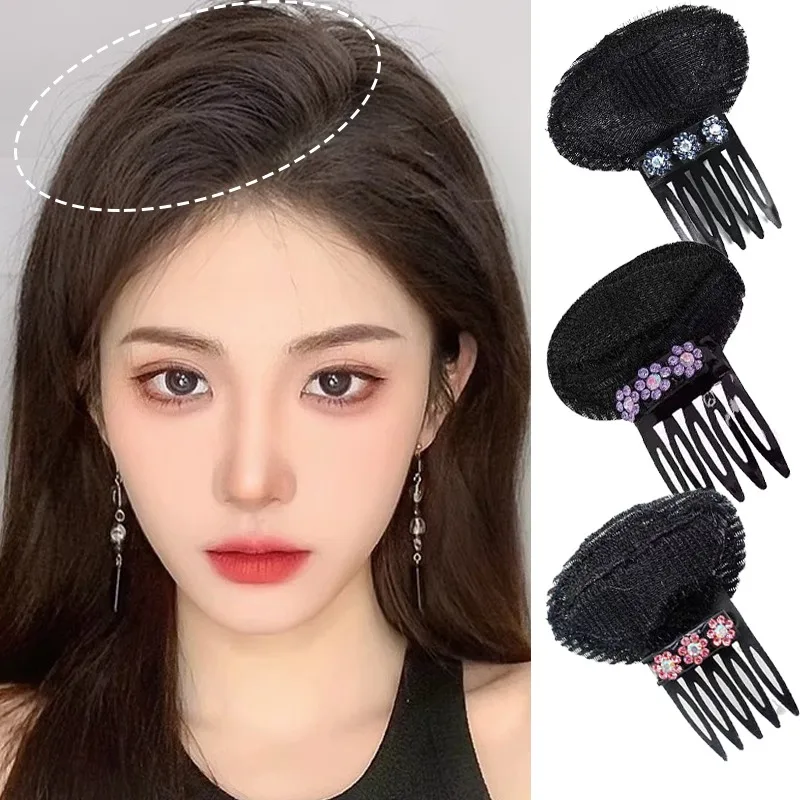 Puff Hair Head Cushion Invisible Natural Sponge Fluffy Hair Pad Clip Insert Comb Women Girl Hair Volume Extension Headwear Tools