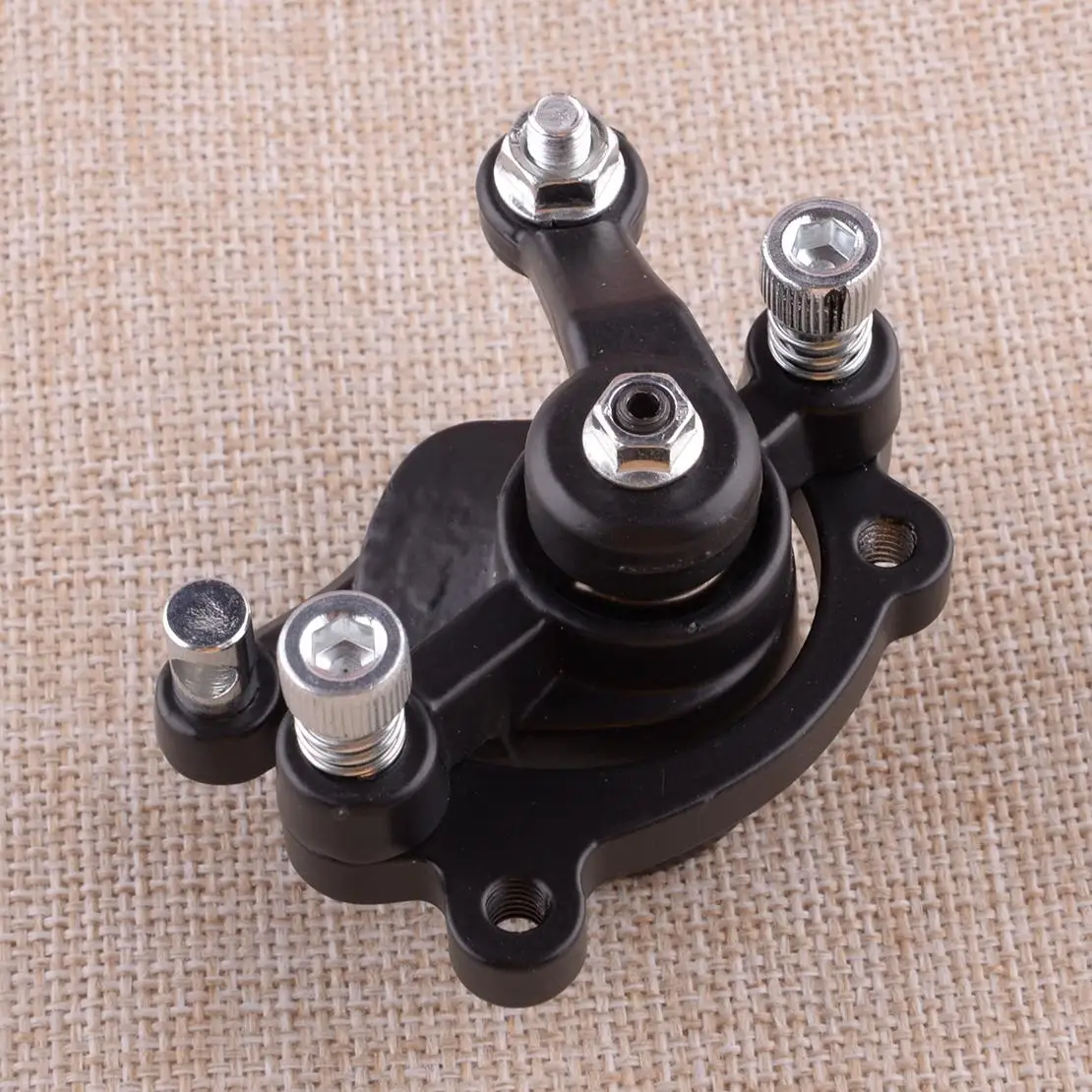 Nova pinça de freio traseiro esquerdo preto para motocicleta e kit de cabo adequado para motovox mbx10 mbx11 79cc mini bicicleta