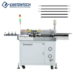 EASTONTECH EW-22F Factory Made Fully Automatic Cable Wire Cutting Stripping Twisting Crimping Soldering Wire Tinning Machine