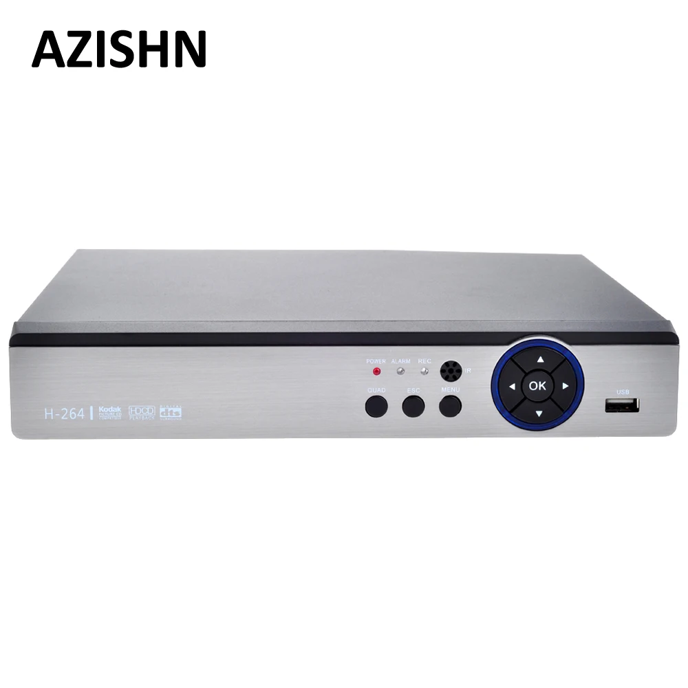 

Aesthetically pleasing and minimalist featuring high-definition RS485 DVR NVR and gray black P2P for AHD/TVI/CVI/CVBS/IP