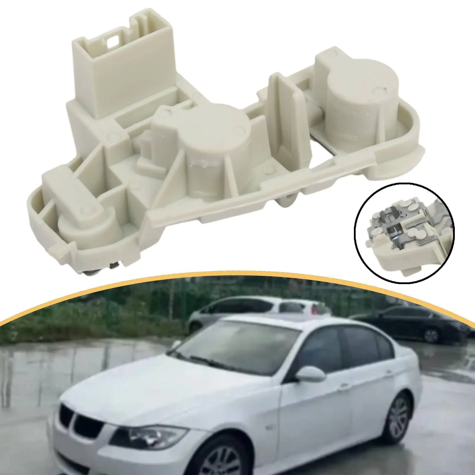 1pcs Car Rear Left/RH Tail Light Bulb Holder For BMW For 3 Series For E90 Sedan 2005-2008 Signal Lamp