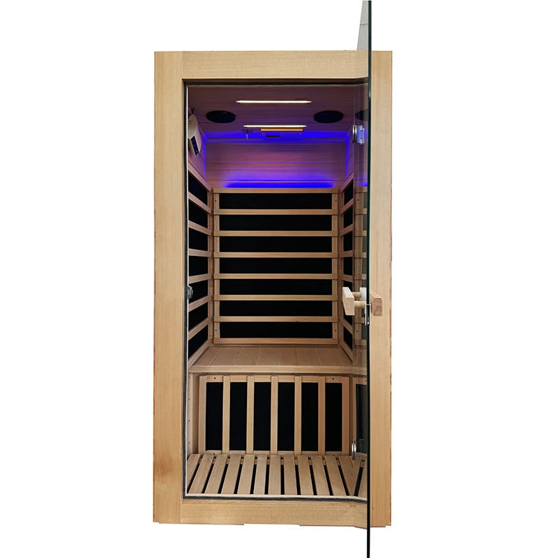 

Mini Sauna Room 1 Person for Small Home Use Quality Infrared Sauna Manufacturer Wholesaler Infrared Sauna