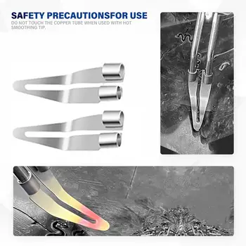 Vylepšená svářečka plastů 220W / 50W 2 v 1, sada pro svařování plastů, horká sešívačka, páječka, sada pro opravu nárazníků automobilů 6 nejlepší prodej nástroj pro tavení plastů - №3