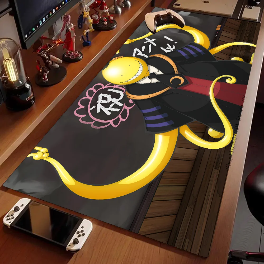 Anime Assassination Classroom Mousepad Large Gaming Mouse Pad LockEdge Thickened Computer Keyboard Table Desk Mat