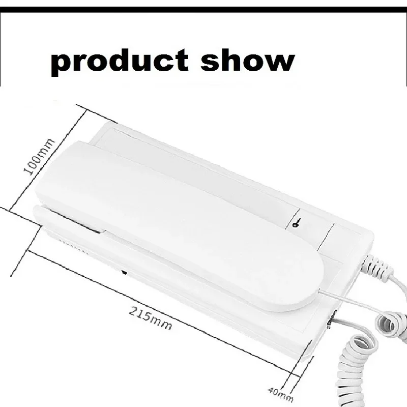 BF-3206B Apartment Home Security Doorphone Audio Doorbell ,2- wire intercom system unlock function