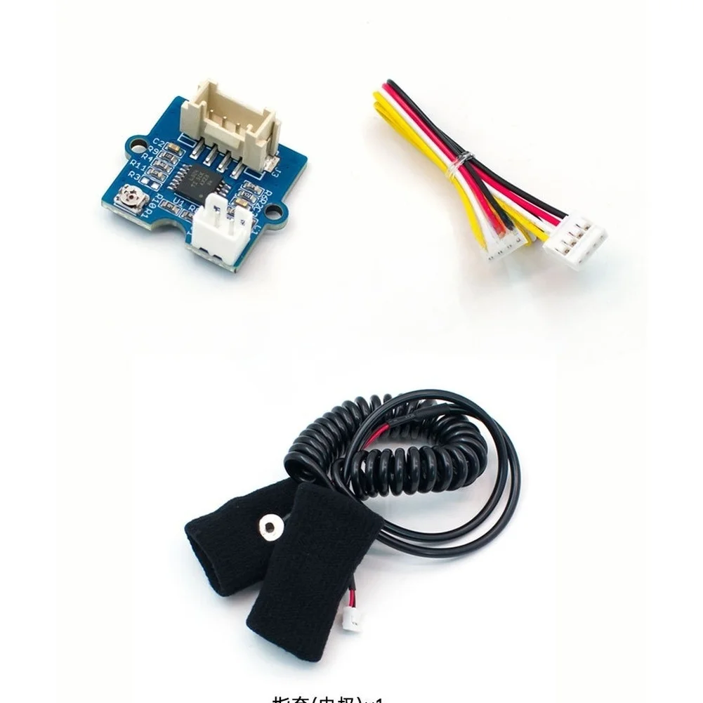 Grove Interface Skin Resistance Sensor Designed For FOR Arduino Projects Offers Quick Setup and Stable Conductivity Readings