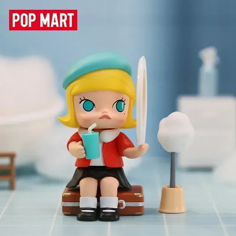 

POP MART MOLLY Imaginary Wandering Series: Загадочная коробка-сюрприз (слепая коробка), оригинальные игрушки, куклы, милые аниме-фигурки, настольные украшения, коллекционные