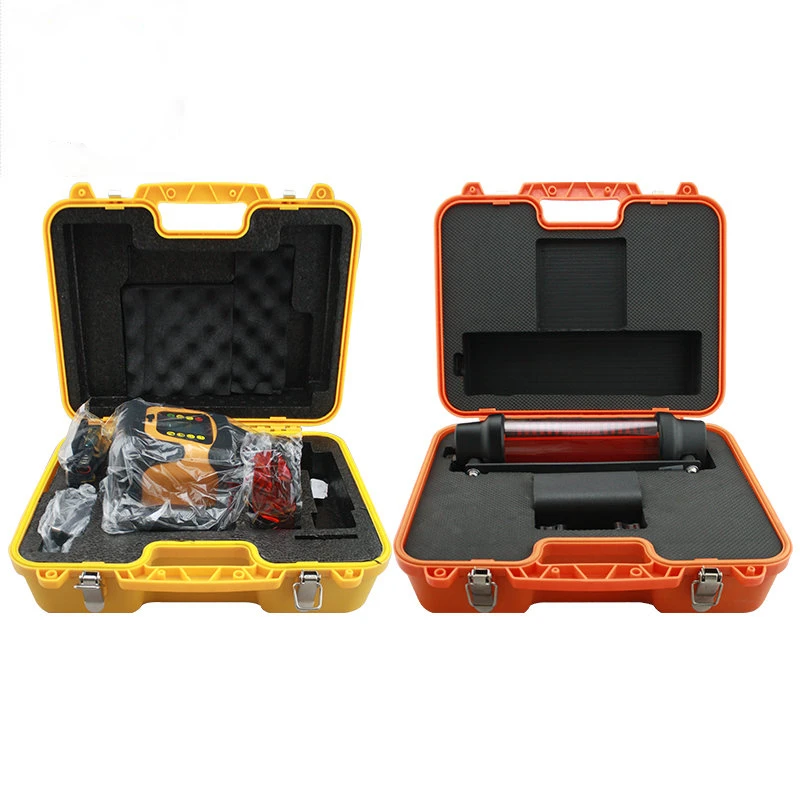 

Rotating laser land leveler SunNav AG818 slope function dual control with screen on transmitter and controller for agriculture