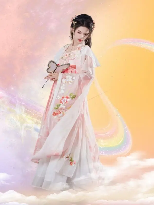 Hanfu Frauen Herbst alten Stil Kleidung chinesischen Stil traditionellen Cosplay Kostüm Tang gemacht Hezi Rock