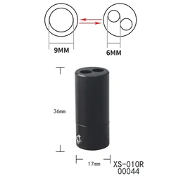 1 Stück Hifi Audio Aluminium legierung Lautsprecher Banane RCA Stecker Kabel Draht Splittery Hose Bootspeaker Line Splitter Adapter Hülse