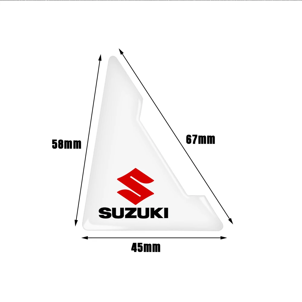 2 قطعة باب السيارة ركن حماية الشارات ملصقات اكسسوارات لسوزوكي سويفت الساموراي فيتارا SX4 جيمي كايزر Ingnis DZire IGNIS