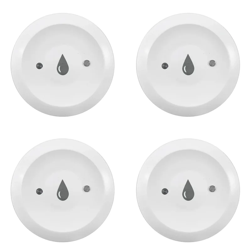 【RECOMENDAR】4X Zigbee Water Immersion Sensor Smart Life Leakage Sensor Water Linkage Alarm App Remote Monitoring Water Leak Dete