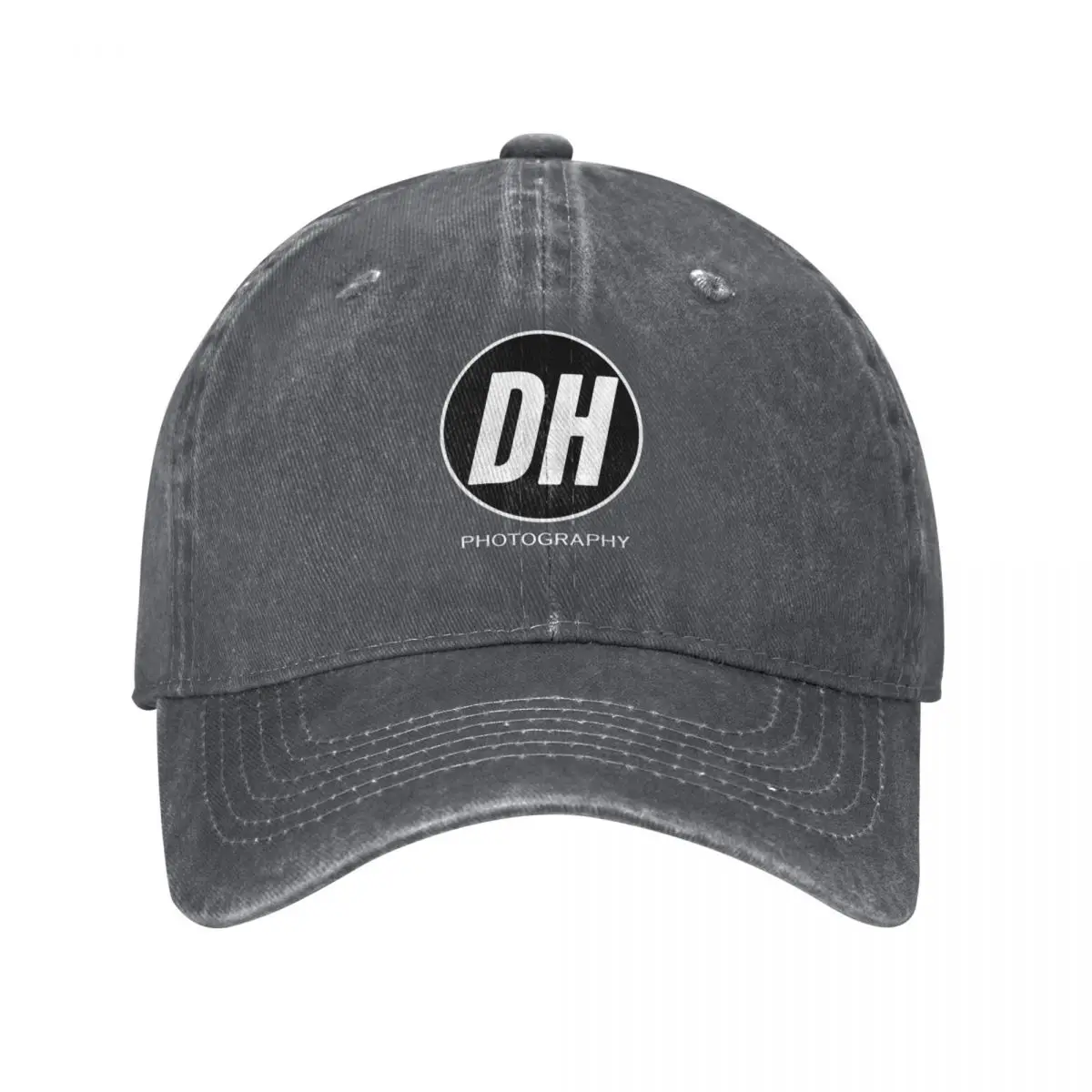 

DH Photography Logo Baseball Cap Luxury Hat Rugby Sports Cap Rave Baseball For Men Women's