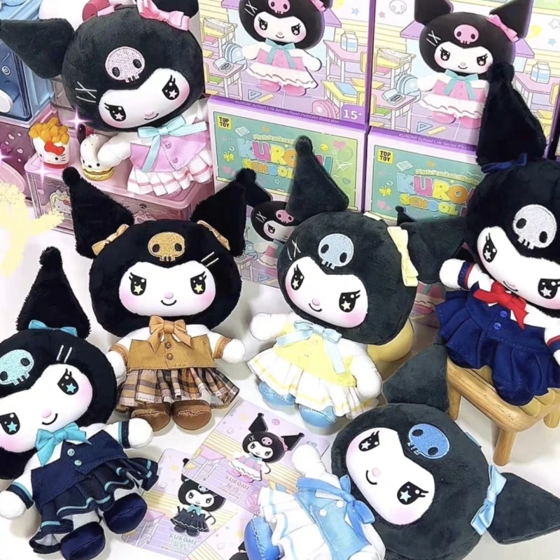 

Toptoy Family Kuromi Campus Diary Series Blind Box Vinyl Toy Pendant Genuine Collectible Trendy Surprise Gift