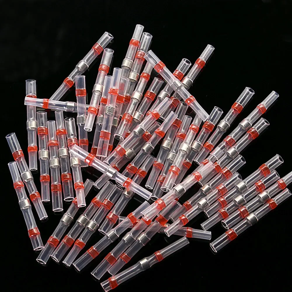 200PCS Car Solder Wire Connector Auto Universal Solder Connection Terminal Car Solderstick Waterproof Car Exterior Accessories