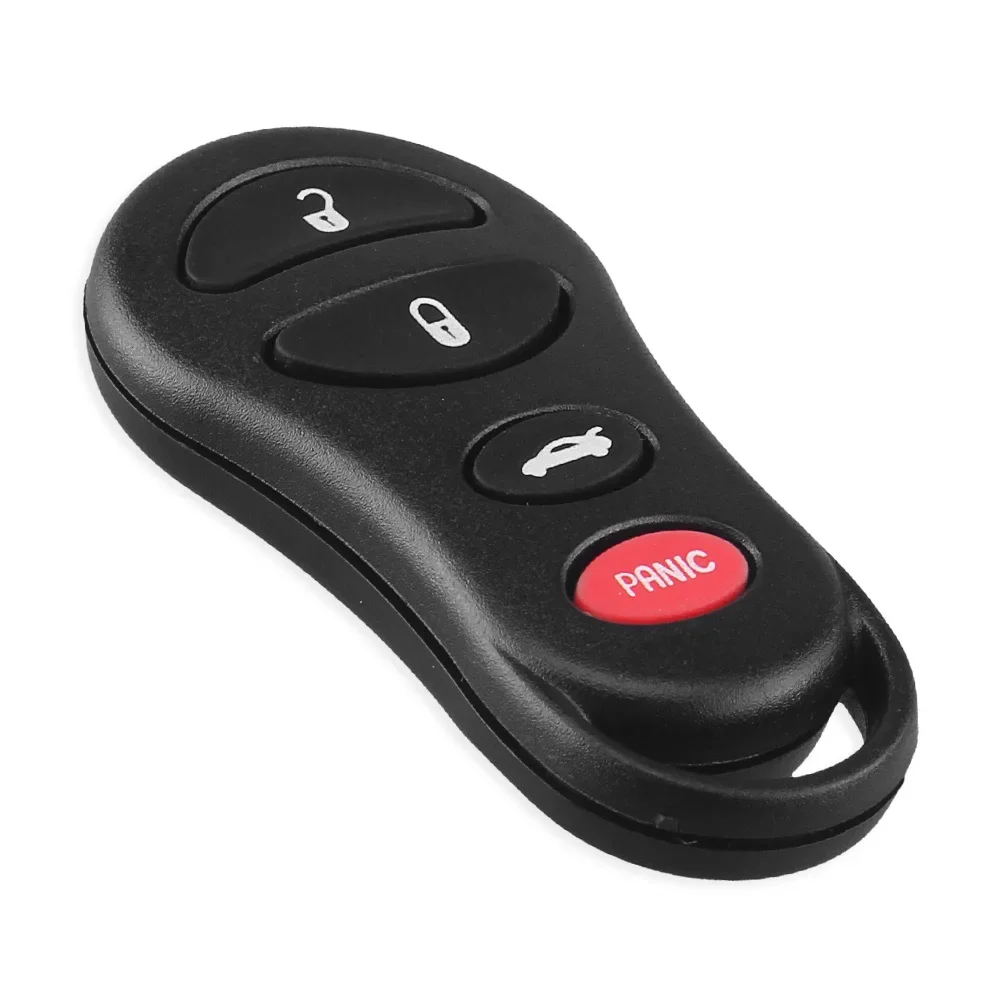 Remote Car Key Shell Case for Chrysler PT Cruiser Town & Country Dodge Ram 1500 Caravan Jeep Voyager Dakota Cherokee Fob Case