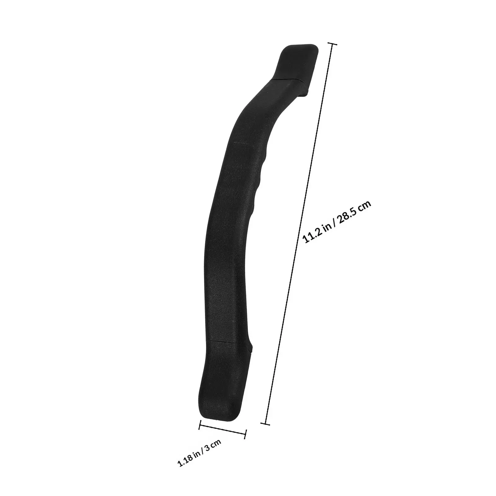 Nylon Rv Entry Door Handle for Camper Motorhome Travel Trailer Door Pull Replacement Grab Bar Bright Clean Look Functional