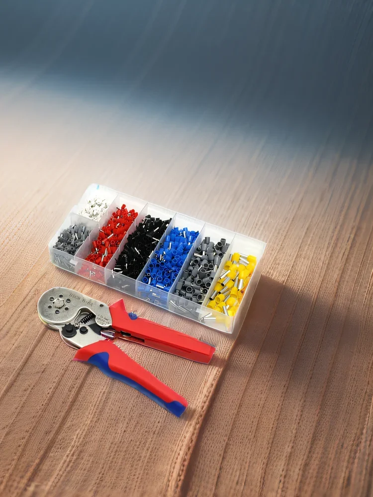 Alicate de Prensagem para Prensagem Ferramentas Multitool Tubo de Arame Terminais Crimper Hsc8 66a 64a Pressione Alicate