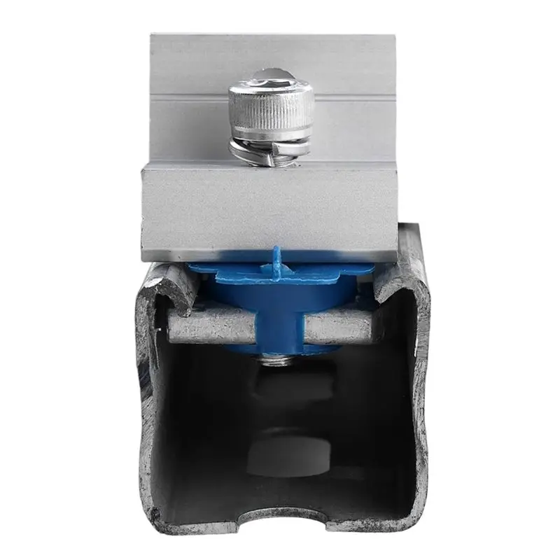 ALIM-For DIY For Roof Solar Mounting Brackets Kit- Solar End Clamps(10 Pack), Designed For 30Mm Panel Frames Installation