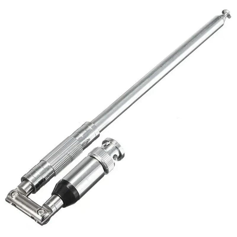 Antena telescópica bnc de 118-136mhz, antena airband de alto ganho para frequência de aviação TH-28A TH-48A TH-78A