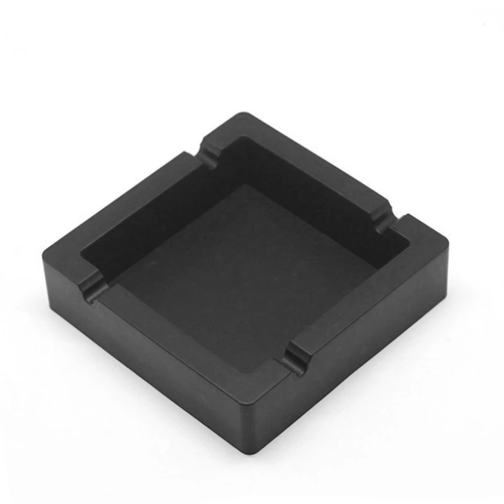 

Square Ashtray Smoke Ashes Holder Reusable Silicone Cigarette Container Compact Decorative Indoor Ashtray For Hotel Home Living