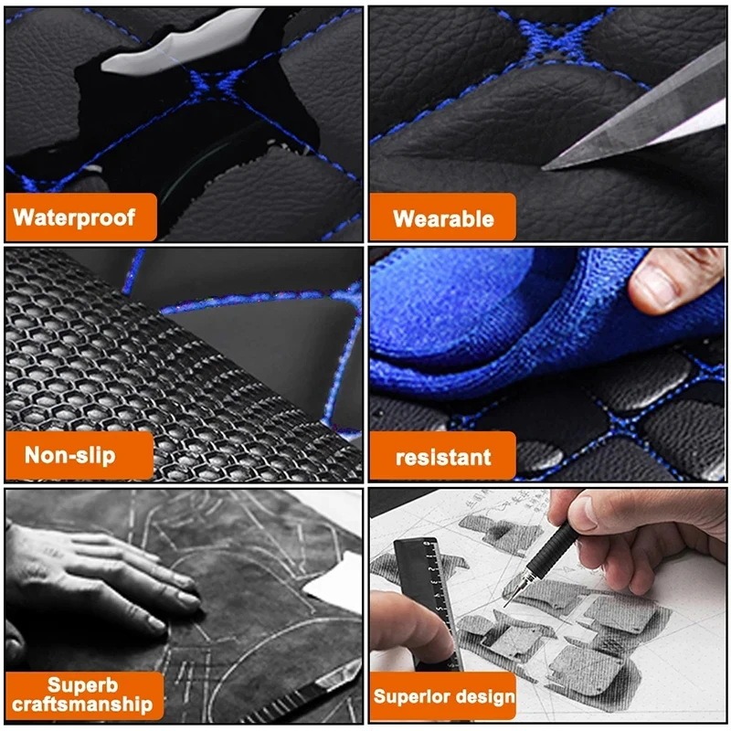 TPE Custom Car Floor Mats For Honda City 2008 2009 2010 2011 2012 2013 2014 Waterproof Carpet Auto Interior Accessories