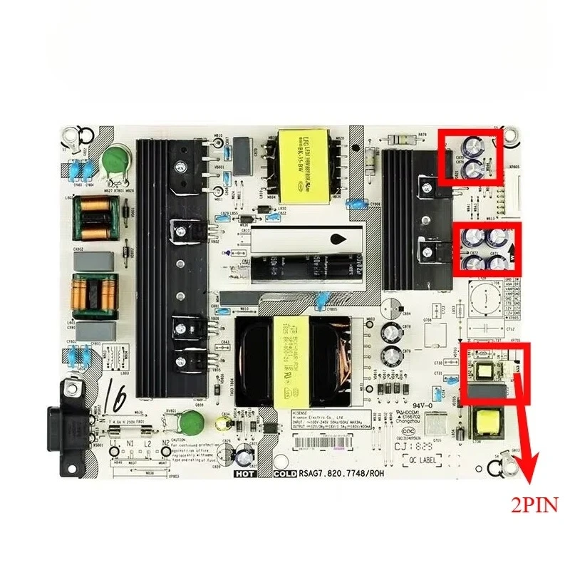 

Original RSAG7.820.7748/ROH Power Supply Board Has Been Tested Works Normality Suitable For 50R6E 55H6E