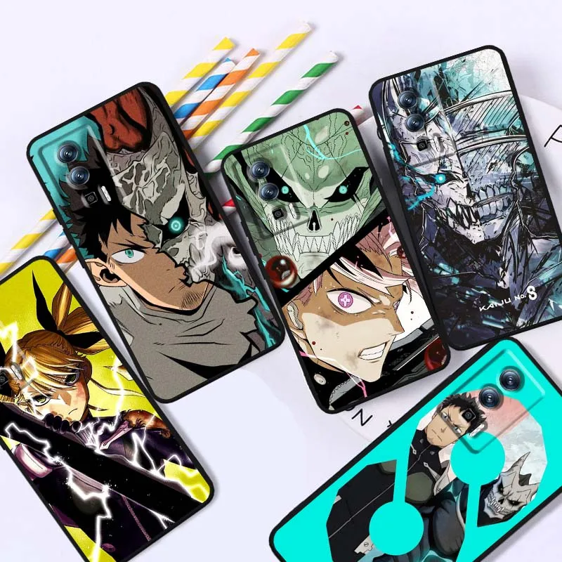 

Cool Animation K-Kaiju No. 8 Phone Case For Xiaomi Redmi 12 13C 12C 13 10C 9T A2 9A 9C 7A Note 10S 8T 10 9 8 Pro 4G 5G Black