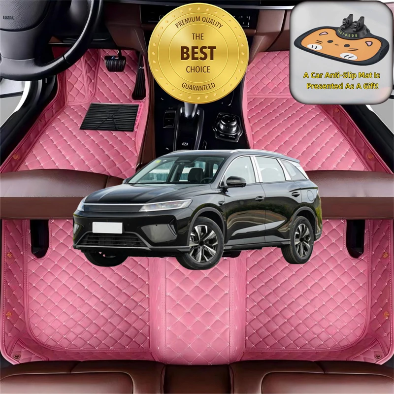 مخصص صالح ل BYD Sealion 05 2024-2025 4-Door EV SUV الحصير سيارة اكسسوارات السيارات السجاد الحصير محرك اليد اليسرى/اليمنى