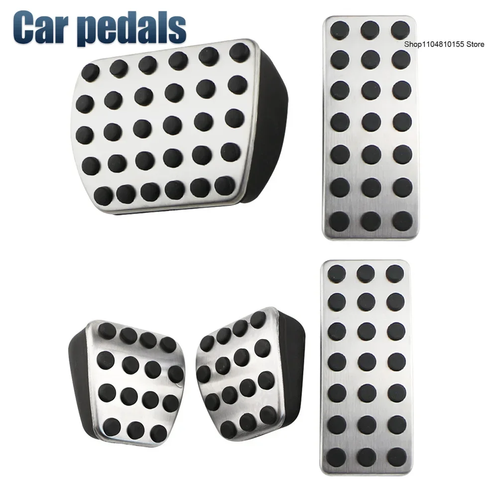 Car Pedals for Mercedes Benz A B GLA CLA GLB Class W177 W247 X257 C118 X247 2019 2020 2021 Gas Fuel Brake Pedal Pads Cover Mats