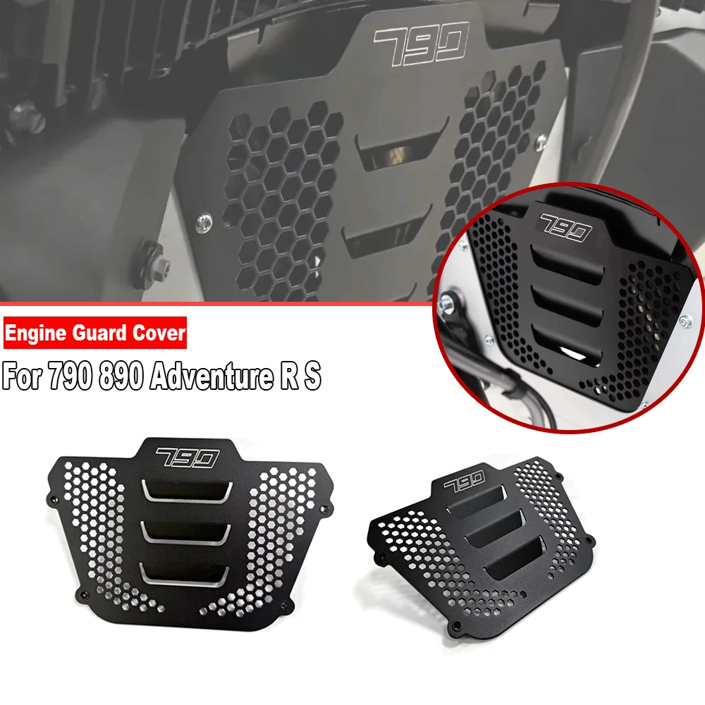

For 790 890 ADV 790 890 Adventure R S 2020 2021 2022 2023 2024 New Motorcycle Accessories Radiator Guard Engine Cover Protector