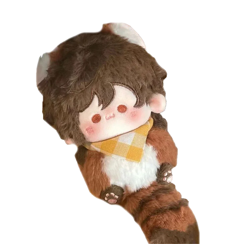 

Anime Genshin Impact Zhongli Cosplay Plush Keychain Hanging Animation Two Yuan Cotton Doll Ambitus