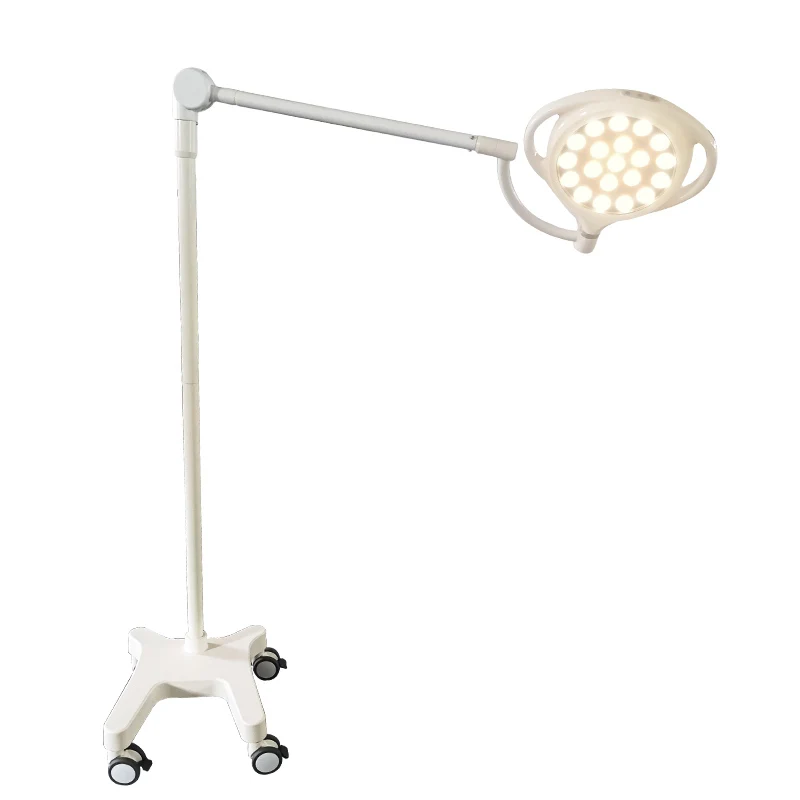 Electric LED Hospital Surgical Operating Lamp Mobile Medical Equipment for Dental Examination Theatre Lighting Made of Plastic